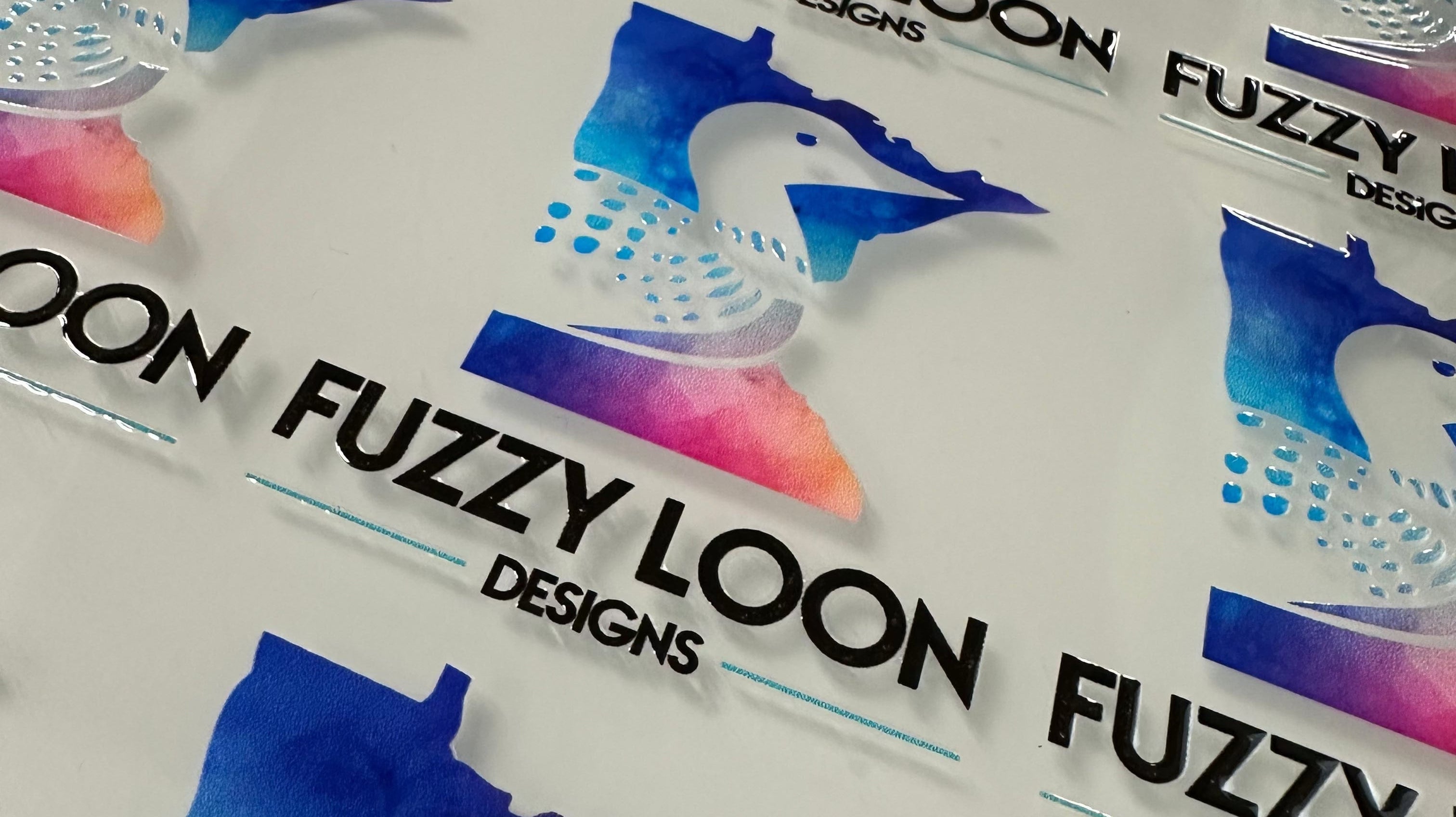 UV DTF Printing Now Available at Fuzzy Loon Designs