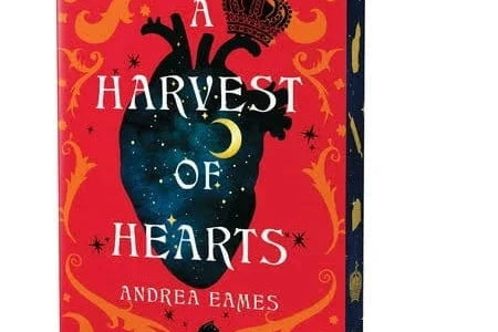 A Harvest Of Hearts Book with Sprayed Edges