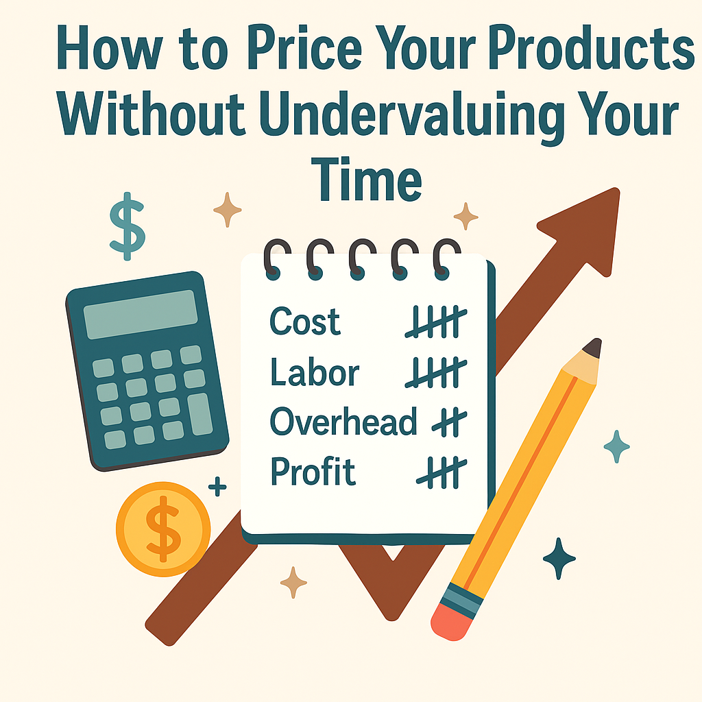 How to Price Your Products Without Undervaluing Your Time