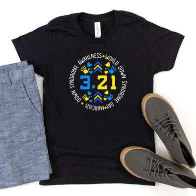 3.21 Down Syndrome Awareness Kids T-Shirt