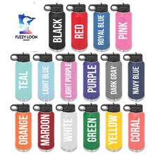 Difference Maker #TeacherLife | ENGRAVED Insulated Bottle with Straw and Spout