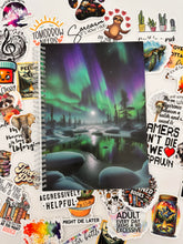 Northern Lights Reusable Sticker Book