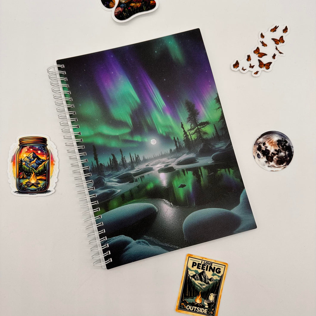 Northern Lights Reusable Sticker Book