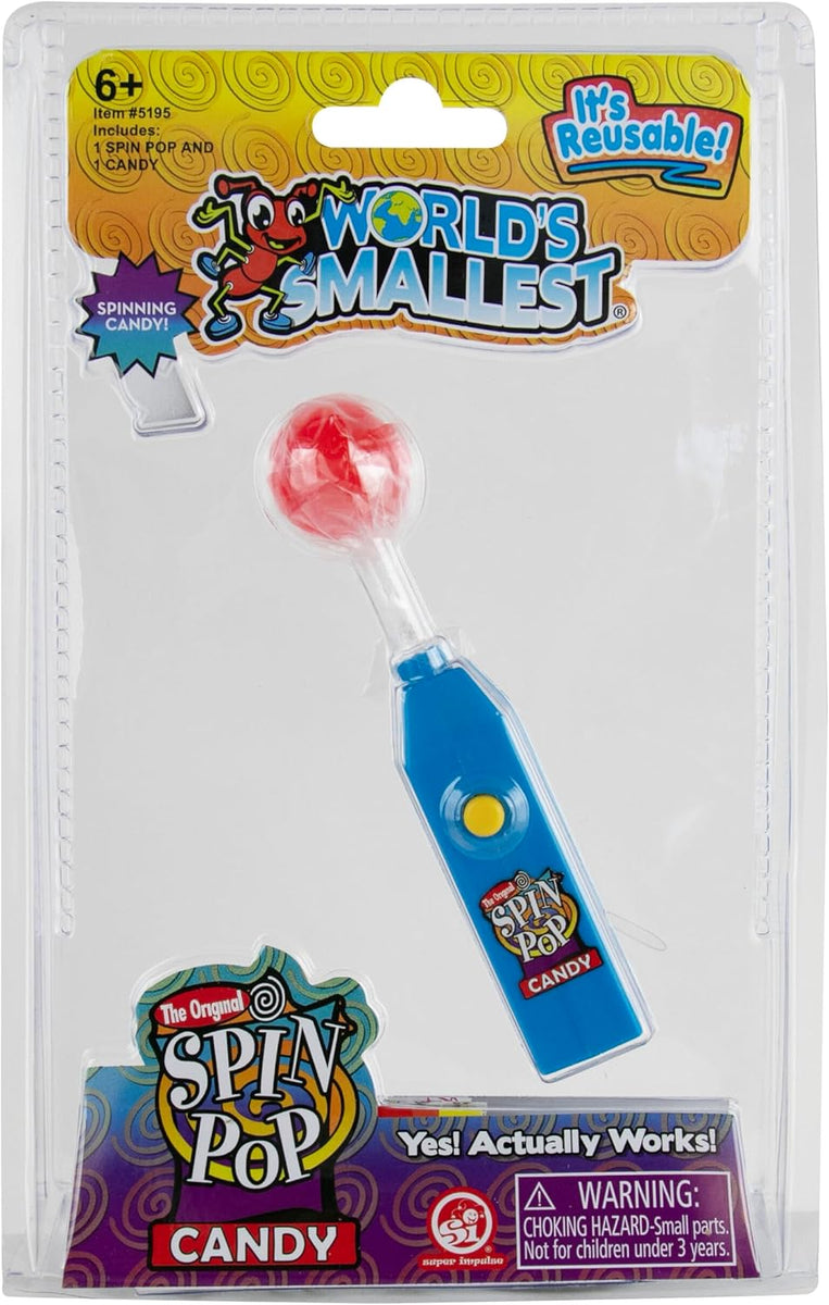 World's Smallest Spin Pop (Reusable) – Fuzzy Loon Designs
