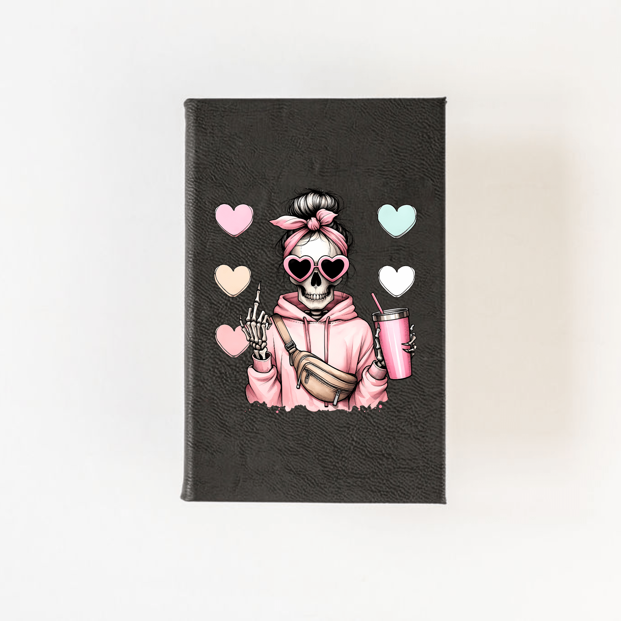 Basic Bitch Skeleton Journal Fuzzy Loon Designs