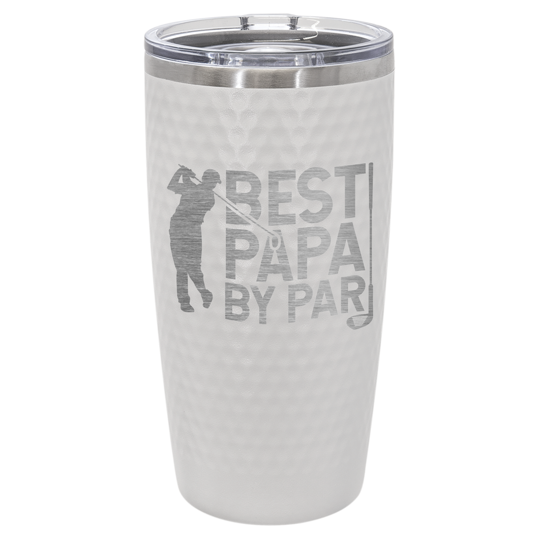 Best Papa By Par | 20oz Polar Camel Golf Tumbler