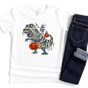 Dinosaur Mummy Halloween T-Shirt