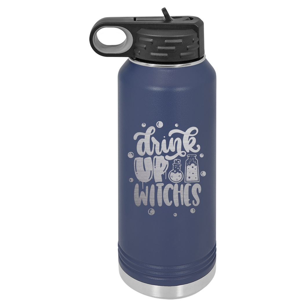 Drink Up Witches | Insulated Bottle with Straw and Spout