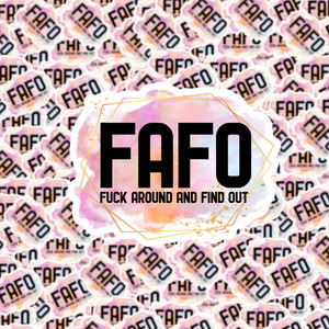 FAFO Sticker