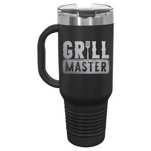 Grill Master | Handled Travel Tumbler