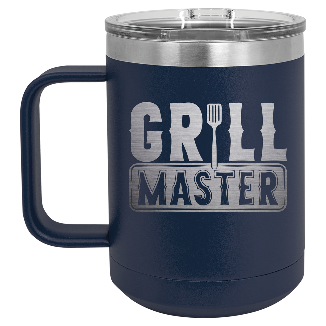 Grill Master | Engraved 15oz Insulated Mug