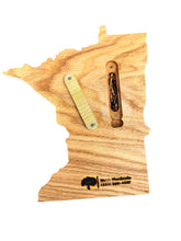 Minnesota Shaped Cribbage Board