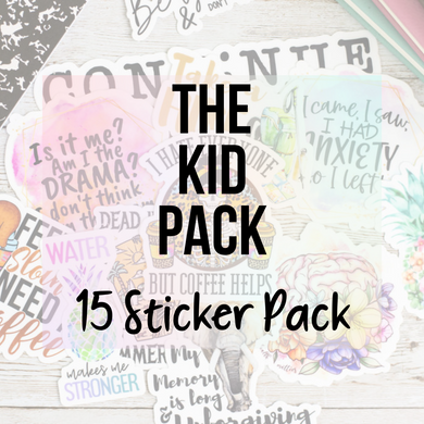 The Kid Pack | 15 Sticker Pack