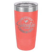 Your Little Ray of Sarcastic Sunshine Has Arrived | ENGRAVED Polar Camel Tumbler