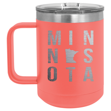 Minnesota Square | Engraved 15oz Insulated Mug