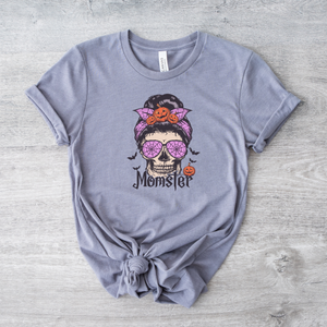 Momster Skeleton Halloween T-Shirt