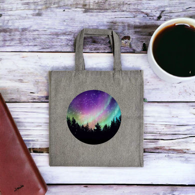 Northern Lights Canvas Tote