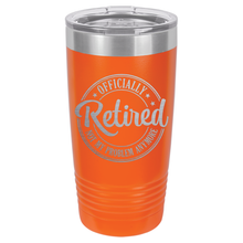 Officially Retired Not My Problem Anymore | Engraved Polar Camel Tumbler