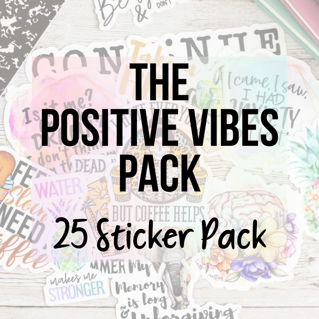 The Positive Vibes Sticker Pack