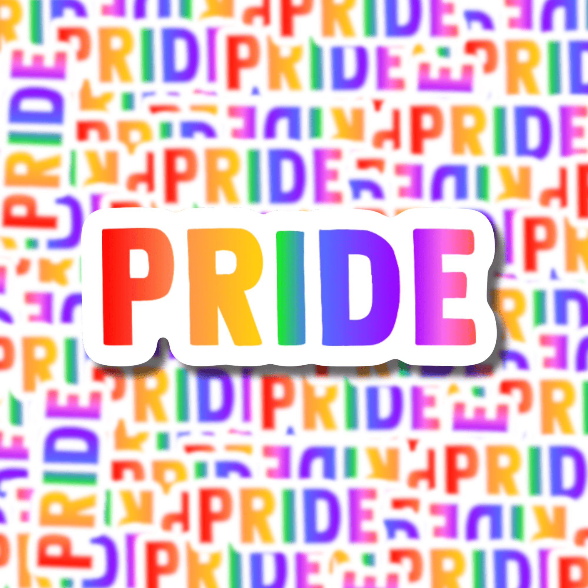 Pride Rainbow Sticker