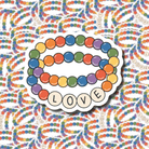 Pride Love Friendship Bracelets Sticker