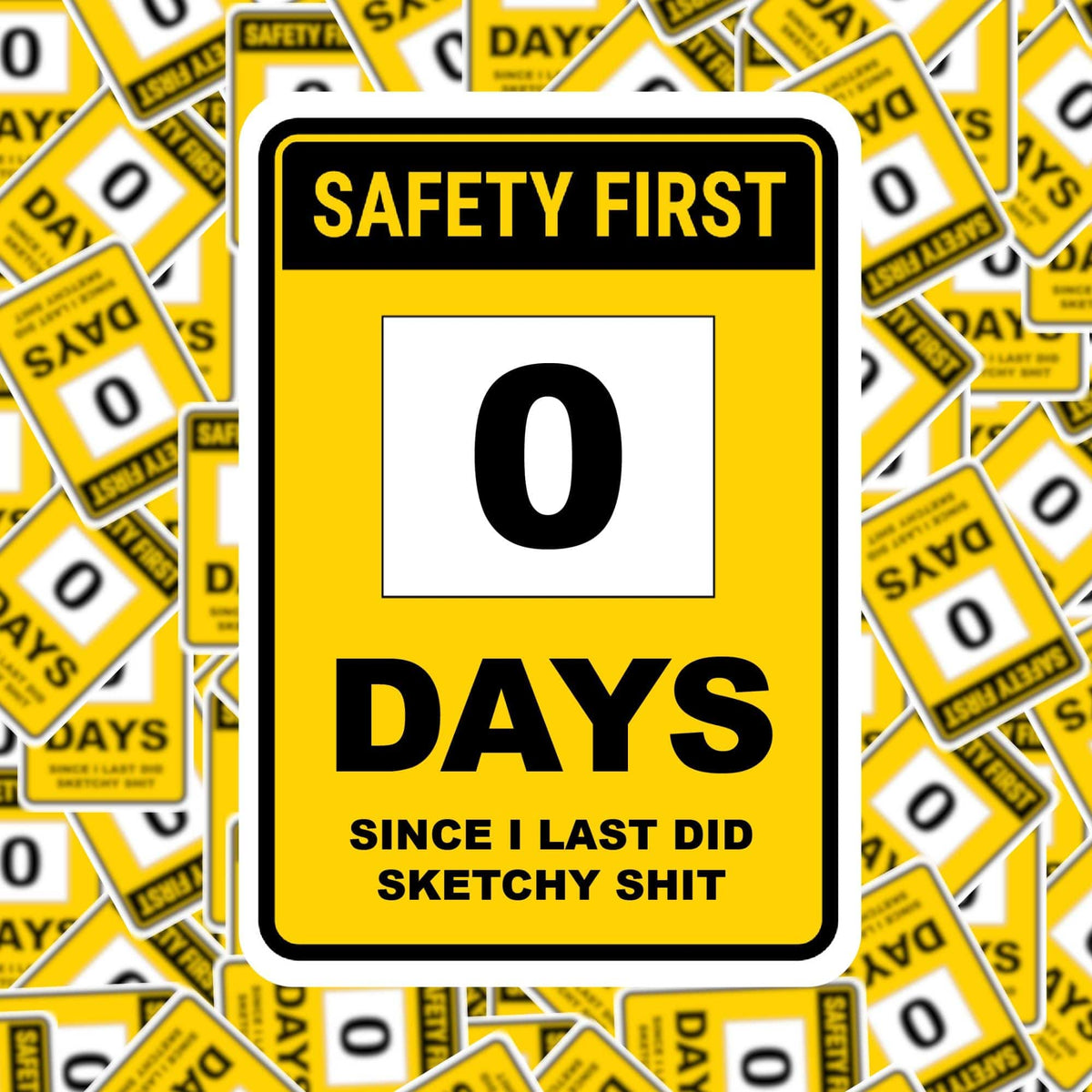 Days Safe Sticker Stickers – Fuzzy Loon Designs