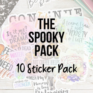 The Spooky Pack | 10 Sticker Pack
