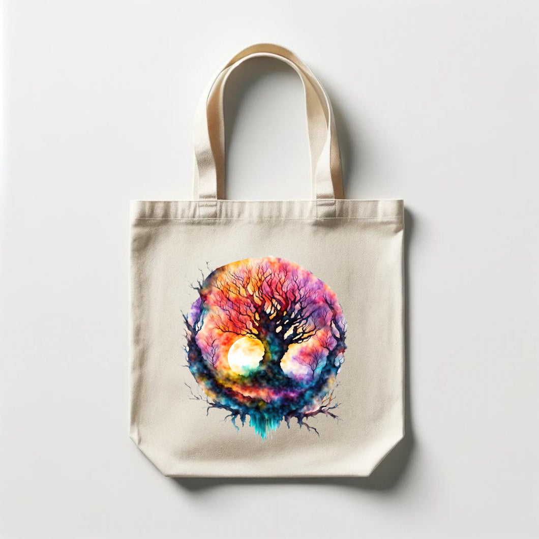 Tree of Life Canvas Tote
