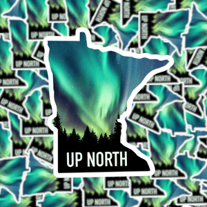 Up North Minnesota Sticker