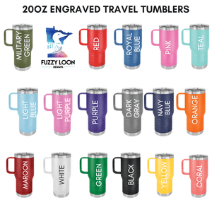 Support Wildlife Raise Boys | 20oz Travel Tumbler