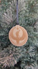Rebel Loon Engraved Round Wood Ornament