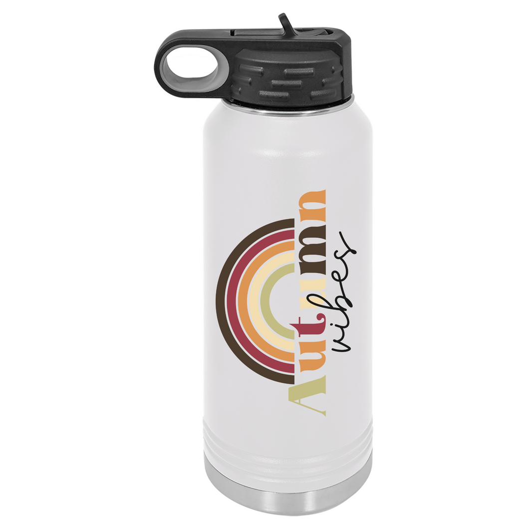 Autumn Vibes | Insulated Bottle with Straw and Spout