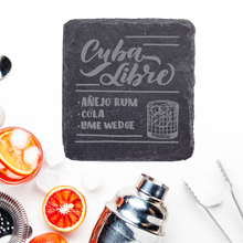 Cocktail Recipes | Slate Coaster Set