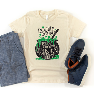 Double Double Toil and Trouble Kids T-Shirt