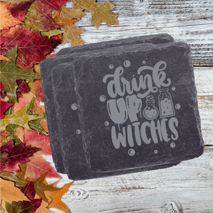 Drink Up Witches | Slate Coaster Set