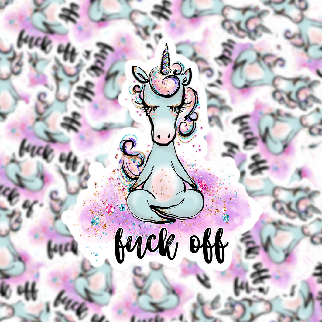 Off you fuck Stickers, Unique Designs