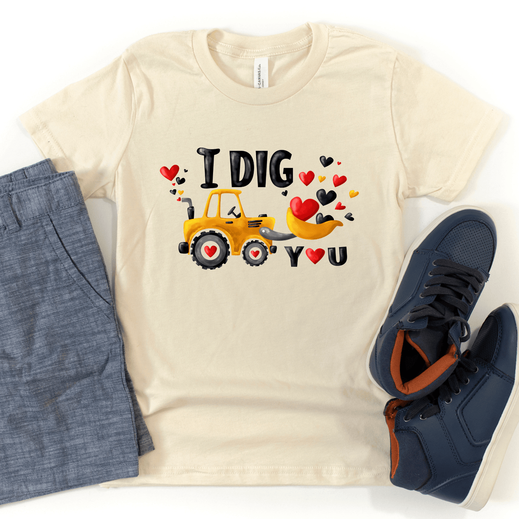 I Dig You Valentine Kids T-Shirt