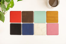 Imperfectly Perfect | Leatherette Coaster Set