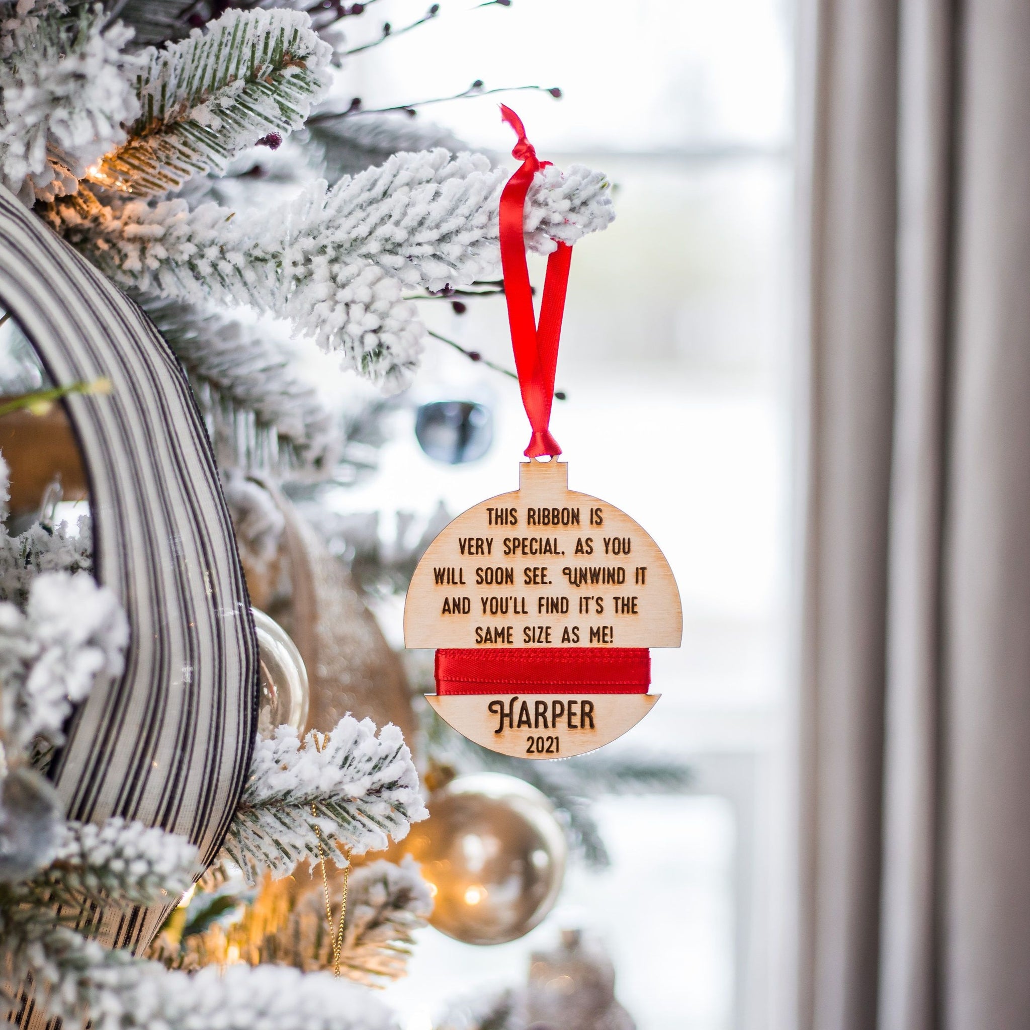 Personalized Child's Measurement Ornament