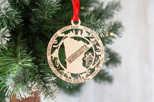 Minnesota Wood Ornament