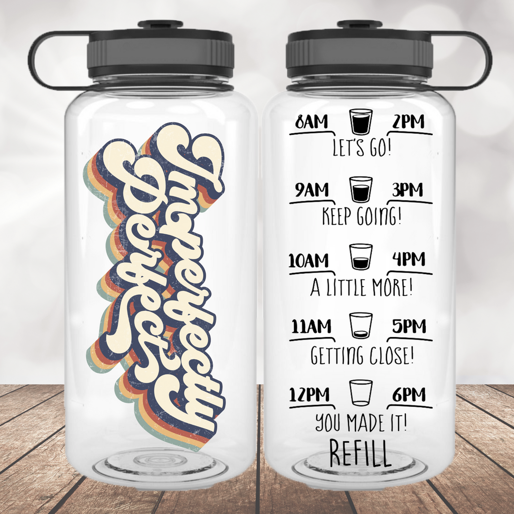 Imperfectly Perfect Water Bottle | 34oz