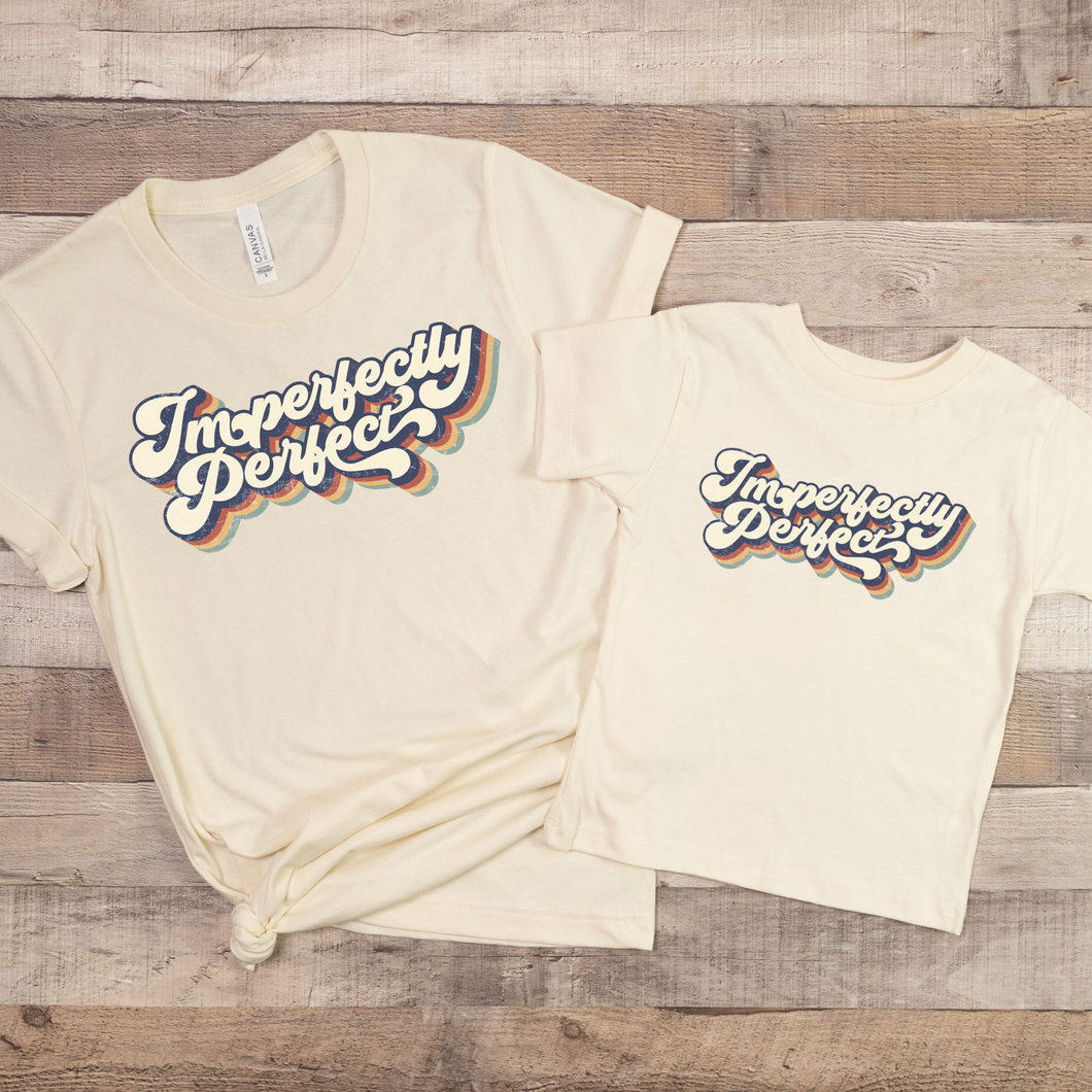 Imperfectly Perfect Retro Kids T-Shirt