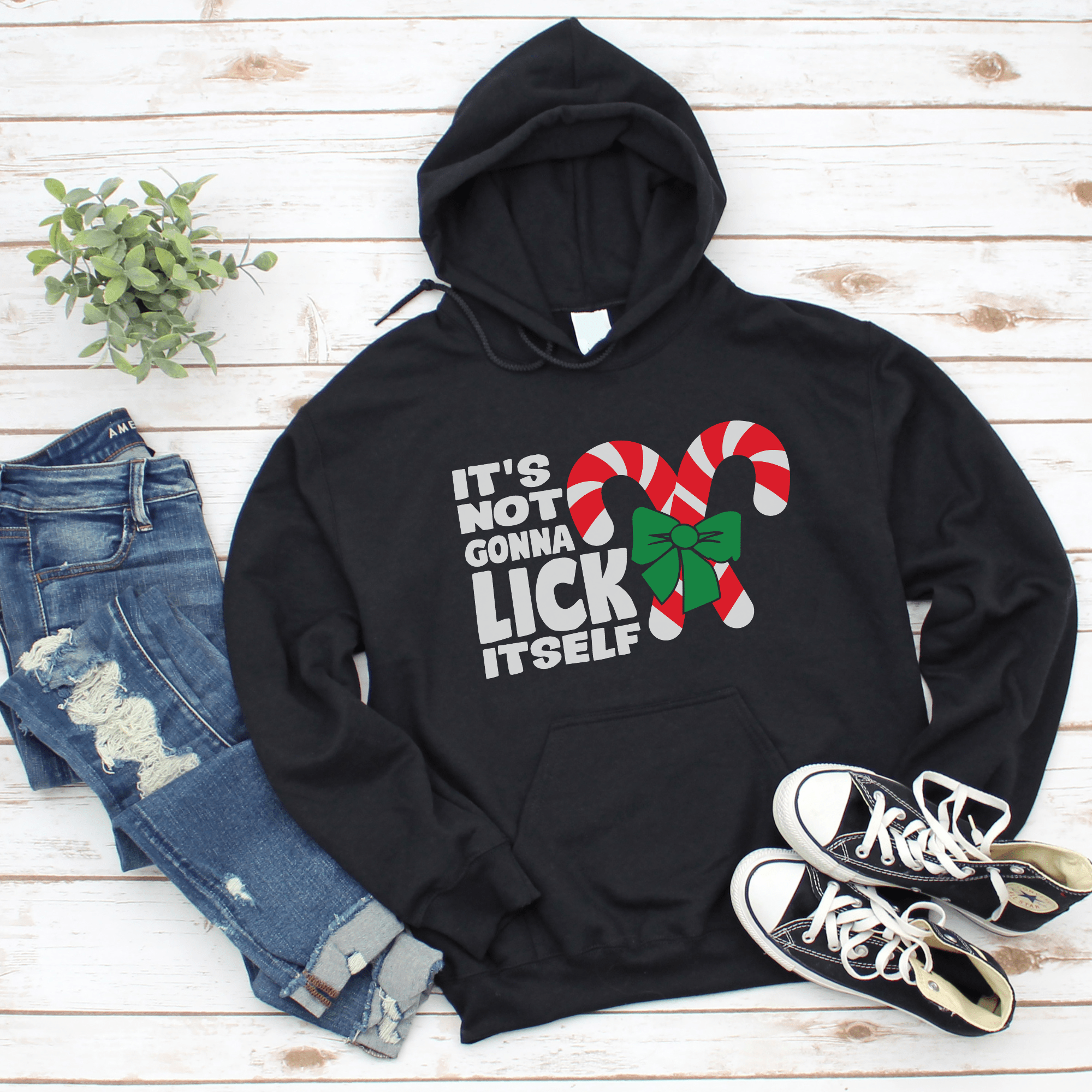 Christmas 2025 hooded sweatshirt
