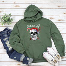 Jolly AF Skeleton Christmas Hoodie Sweatshirt
