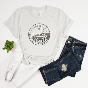 Minnesota Circle Design T-Shirt