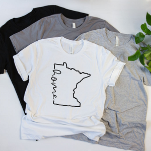Minnesota State Outline | HOME | T-Shirt