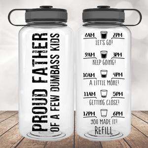 Proud Father Water Bottle | 34oz