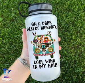 Dark Dessert Highway Hippie Water Bottle | 34oz