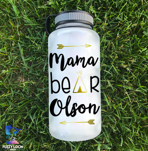 Mama Bear Water Bottle | 34oz