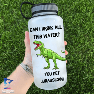 You Bet Jurassican Dinosaur Water Bottle | 34oz